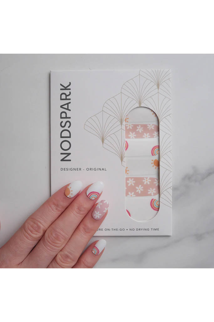 Nodspark Nail Stickers - Hippy Daisy (Adult)