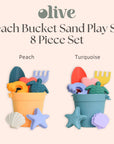 Olive Beach Bucket Sand Play Set | The Elly Store