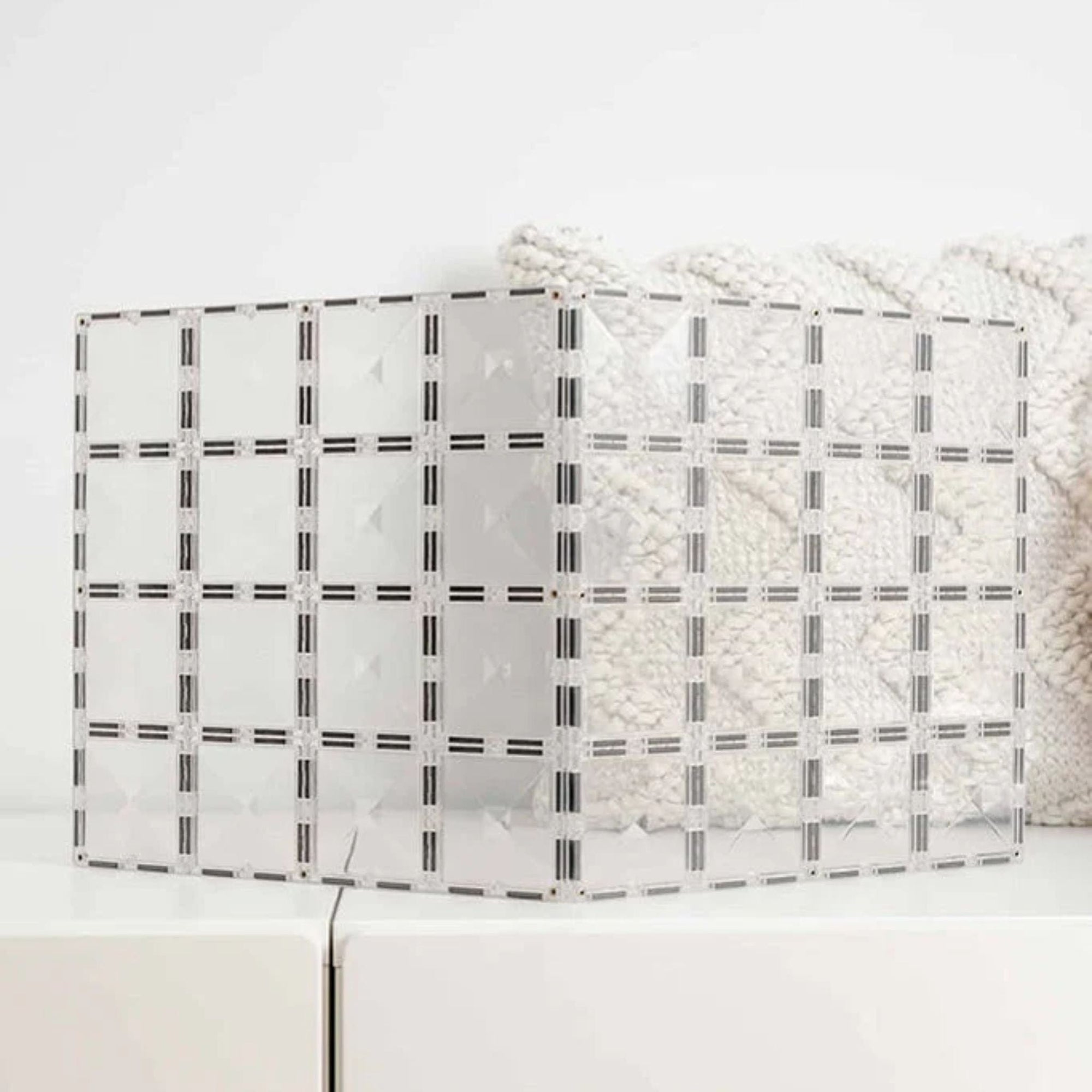Connetix 2-Piece Clear Base Plate Pack