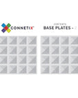 Connetix 2-Piece Clear Base Plate Pack