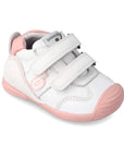 Biogateo Basico Sneakers - White / Rosa