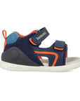 Biogateo Navy Open-toed Urban Sandals