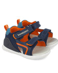 Biogateo Navy Open-toed Urban Sandals