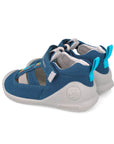 Biogateo Blue Canvas Sandals - Be Happy Dino