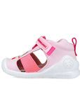 Biogateo Pink Canvas Sandals - Ice Cream