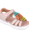 Bioevolution Triple Suede Pom Sandals