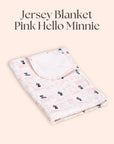 Minnie Jersey Blanket | Personalisable Gift Set