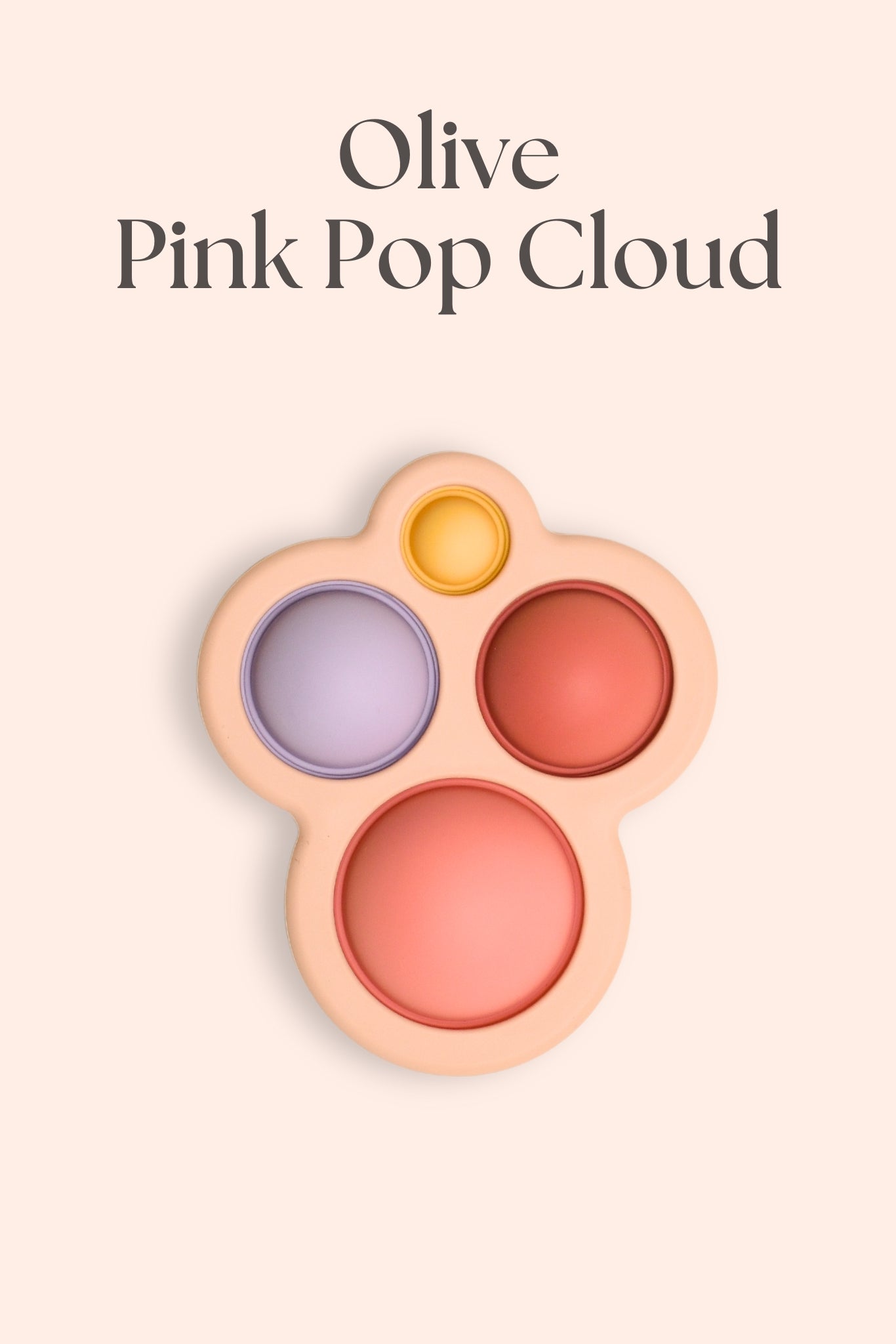 Olive Pop Cloud | Personalisable Gift Set