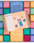 Connetix 40 piece Pastel Square Pack