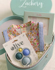 Garden Personalised Turquoise Gift Set | The Elly Store