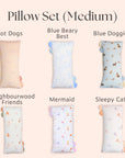 Bamboo Pillow Set - Medium | Personalisable Gift Set