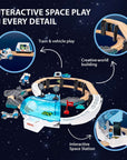 BRIO Space Station Set features