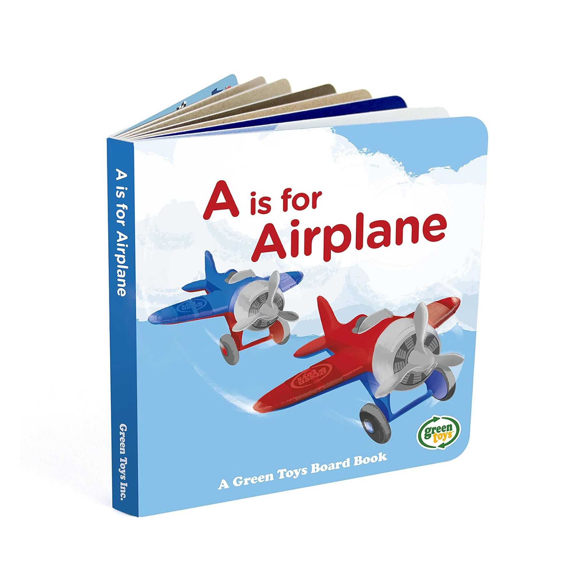 Green Toys | Airplane & Board Book Set