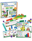 MathLink® Cubes Kindergarten Math Activity Set: Dino Time