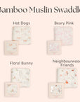 Bamboo Muslin Swaddle | The Elly Store
