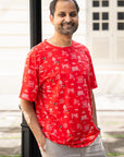 Adult Tee - Red Island Mickey