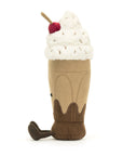 Amuseable Chocolate Milkshake Plush Toy