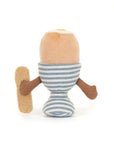Amuseables Eggetha Egg Lance Soldier plush back