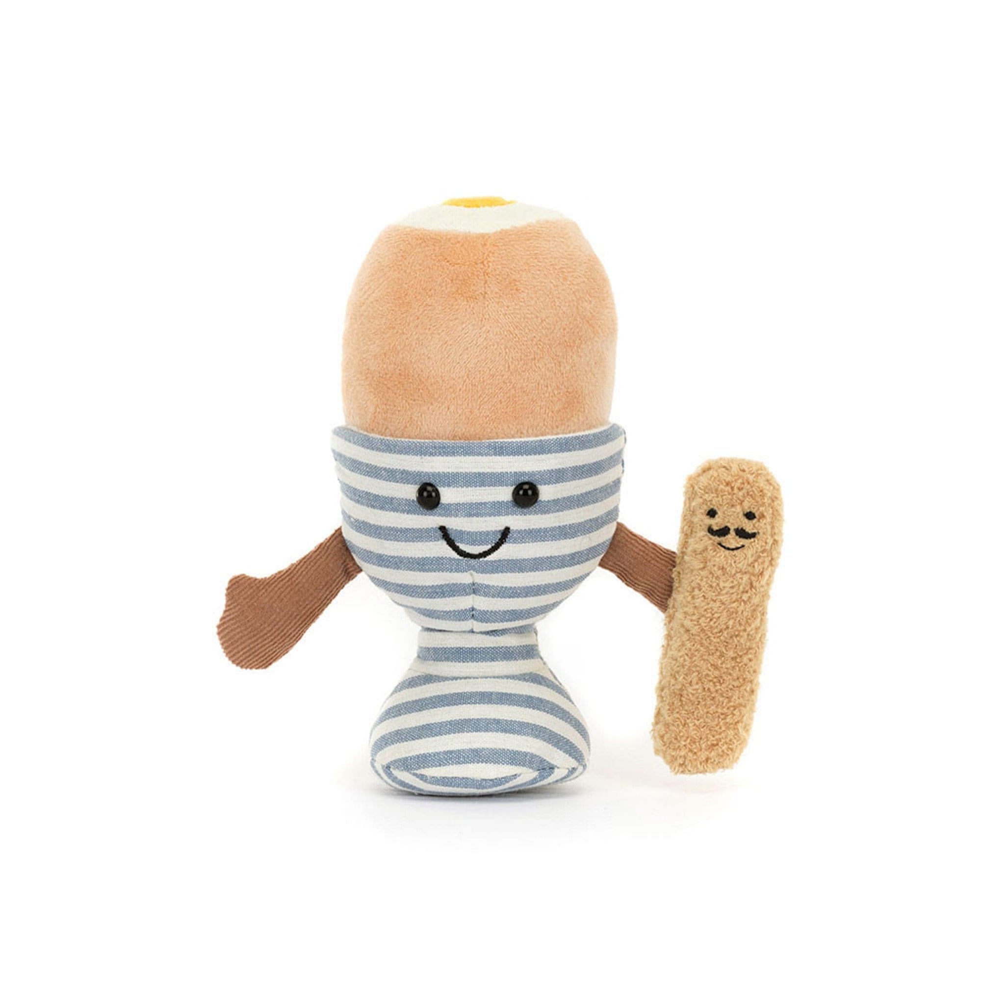 Amuseables Eggetha Egg Lance Soldier plush toy front view.