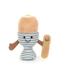Amuseables Eggetha Egg Lance Soldier plush toy front view.