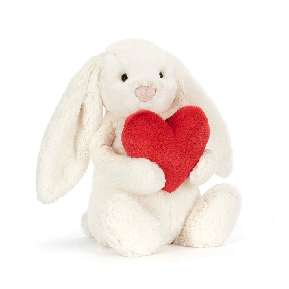 ぬいぐるみ・マスコット  Bashful Red Love Heart Bunny Jellycat | Bashful Red Love Heart Bunny – The Elly Store