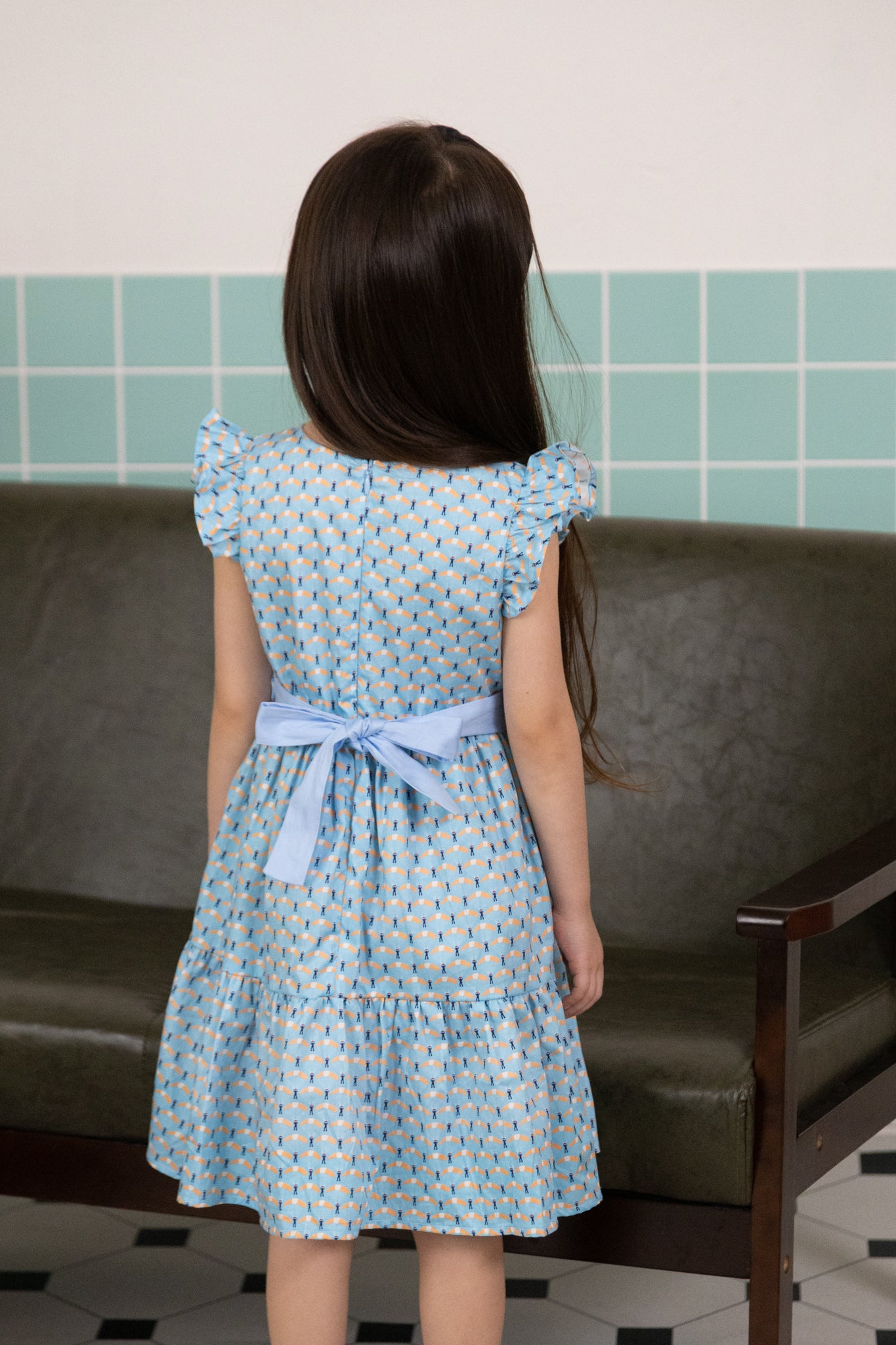 Blair Dress - Skyla Blue