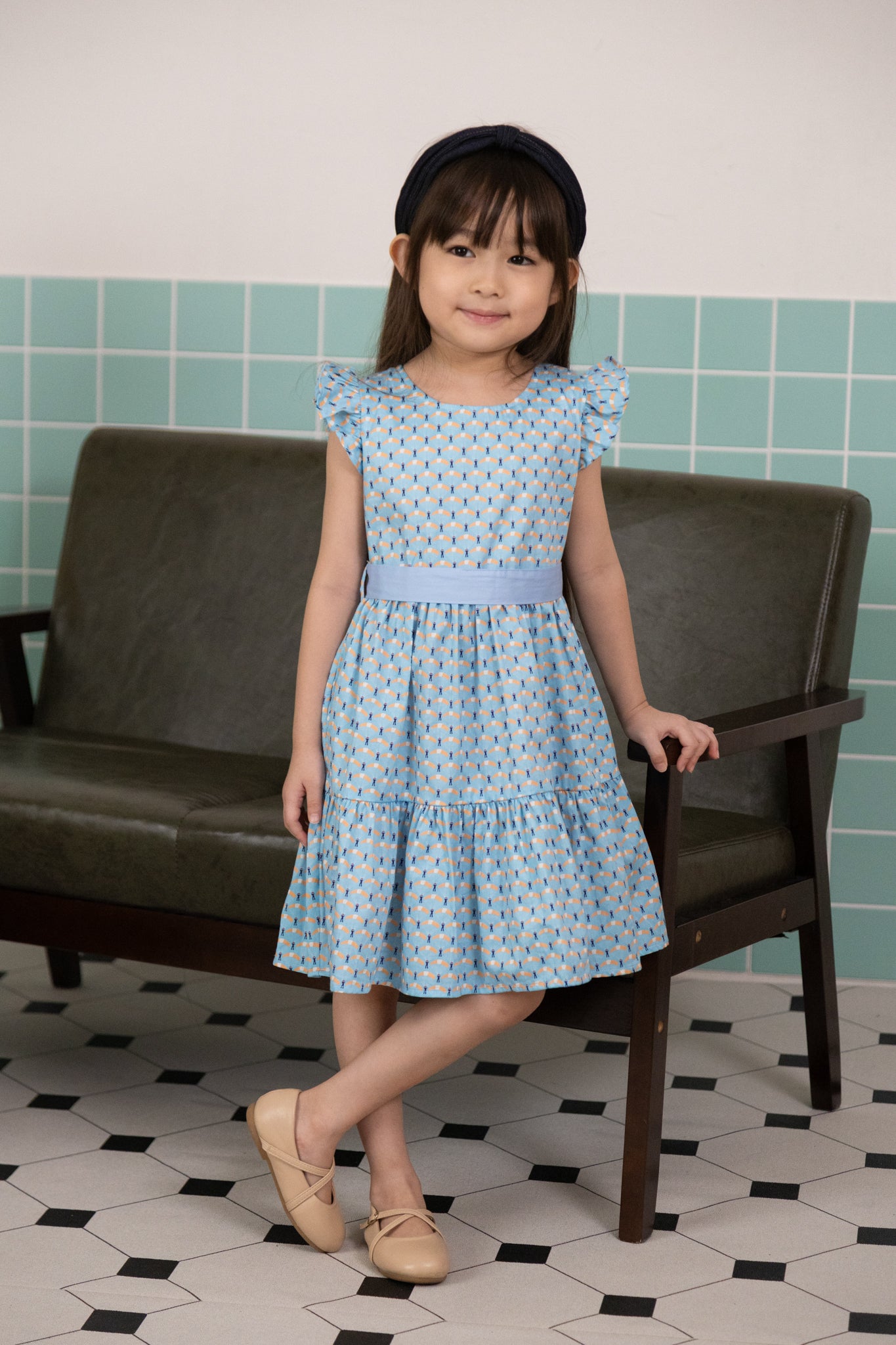 Blair Dress - Skyla Blue