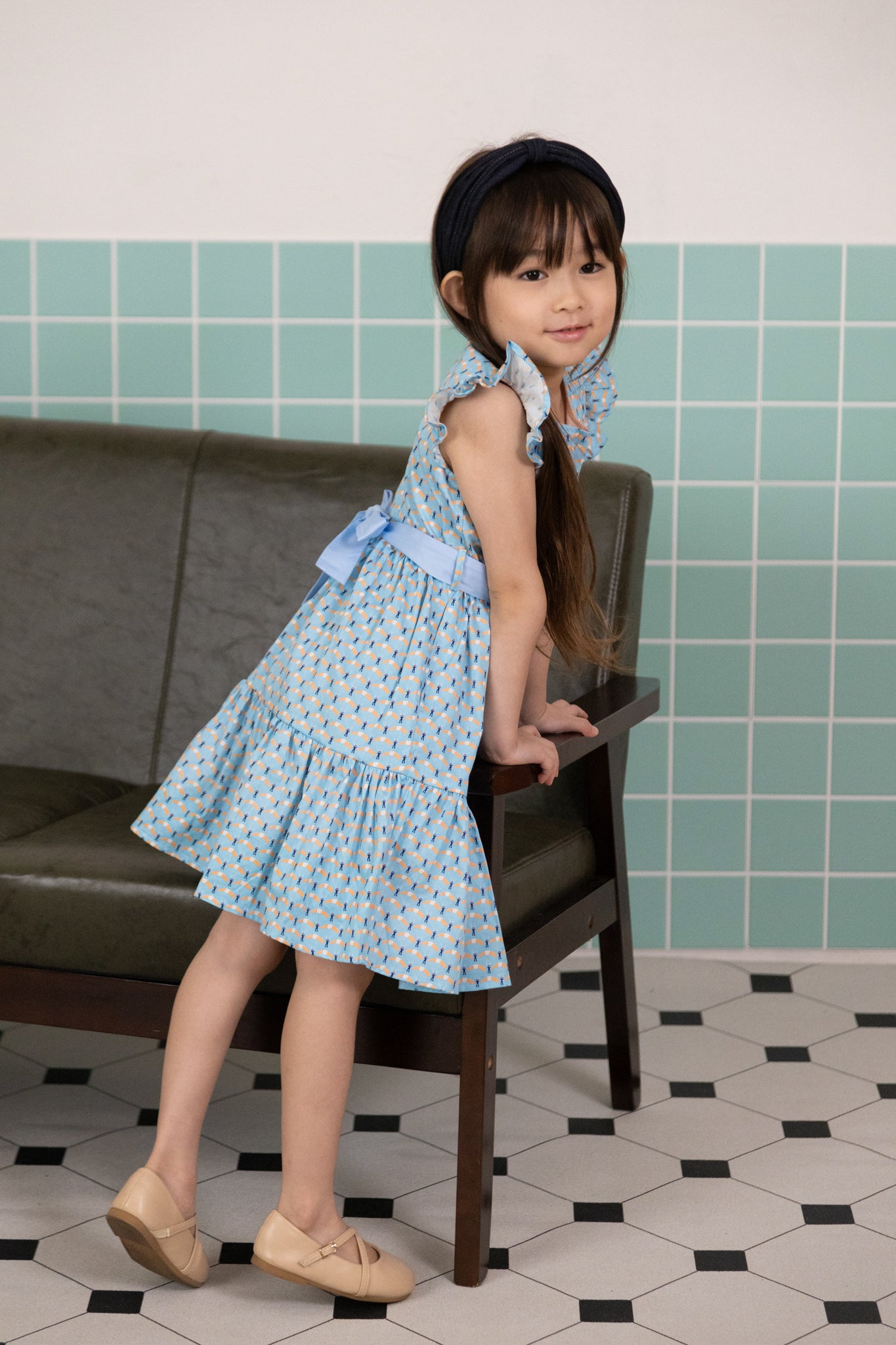 Blair Dress - Skyla Blue