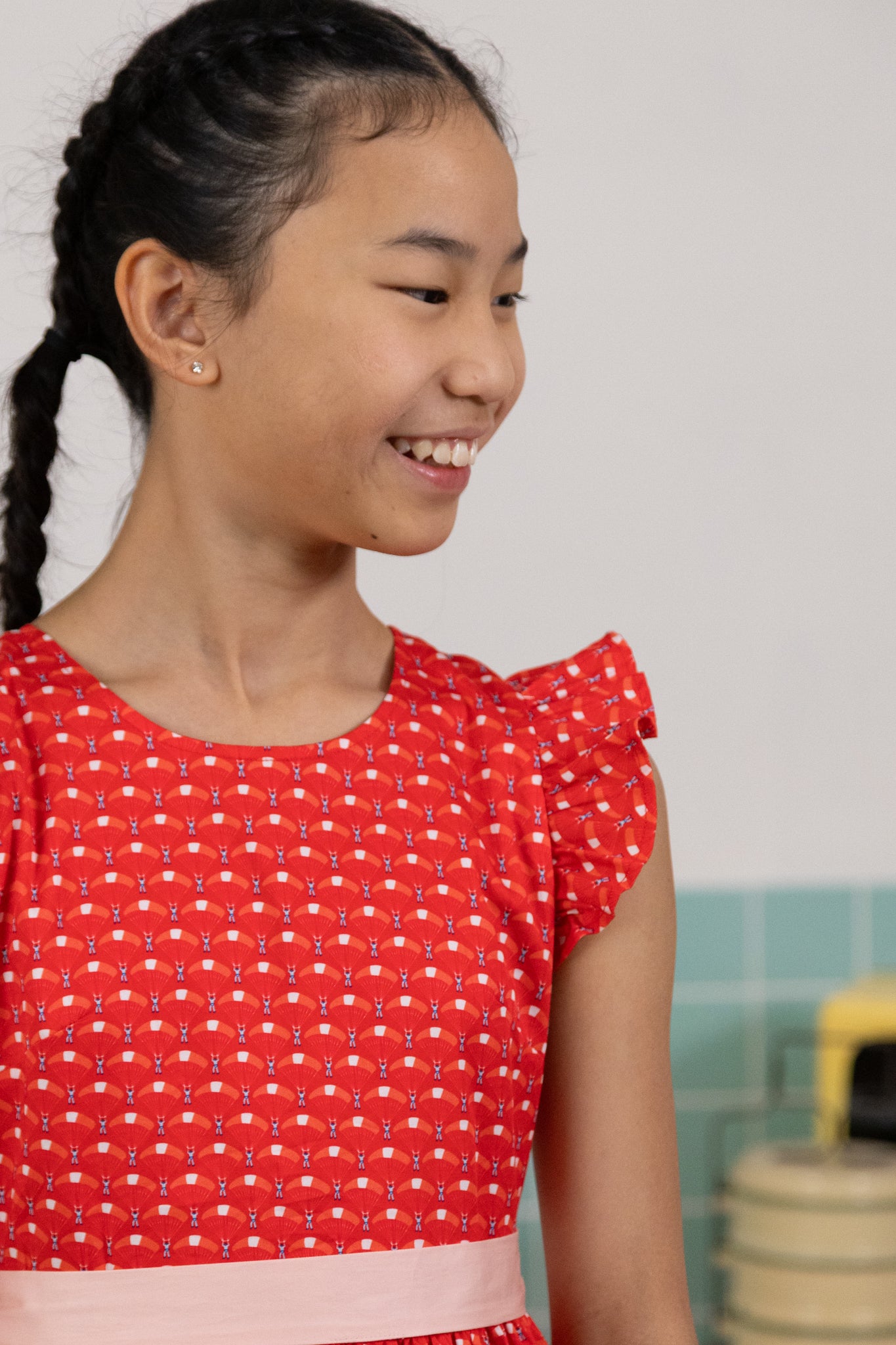 Blair Dress - Skyla Red