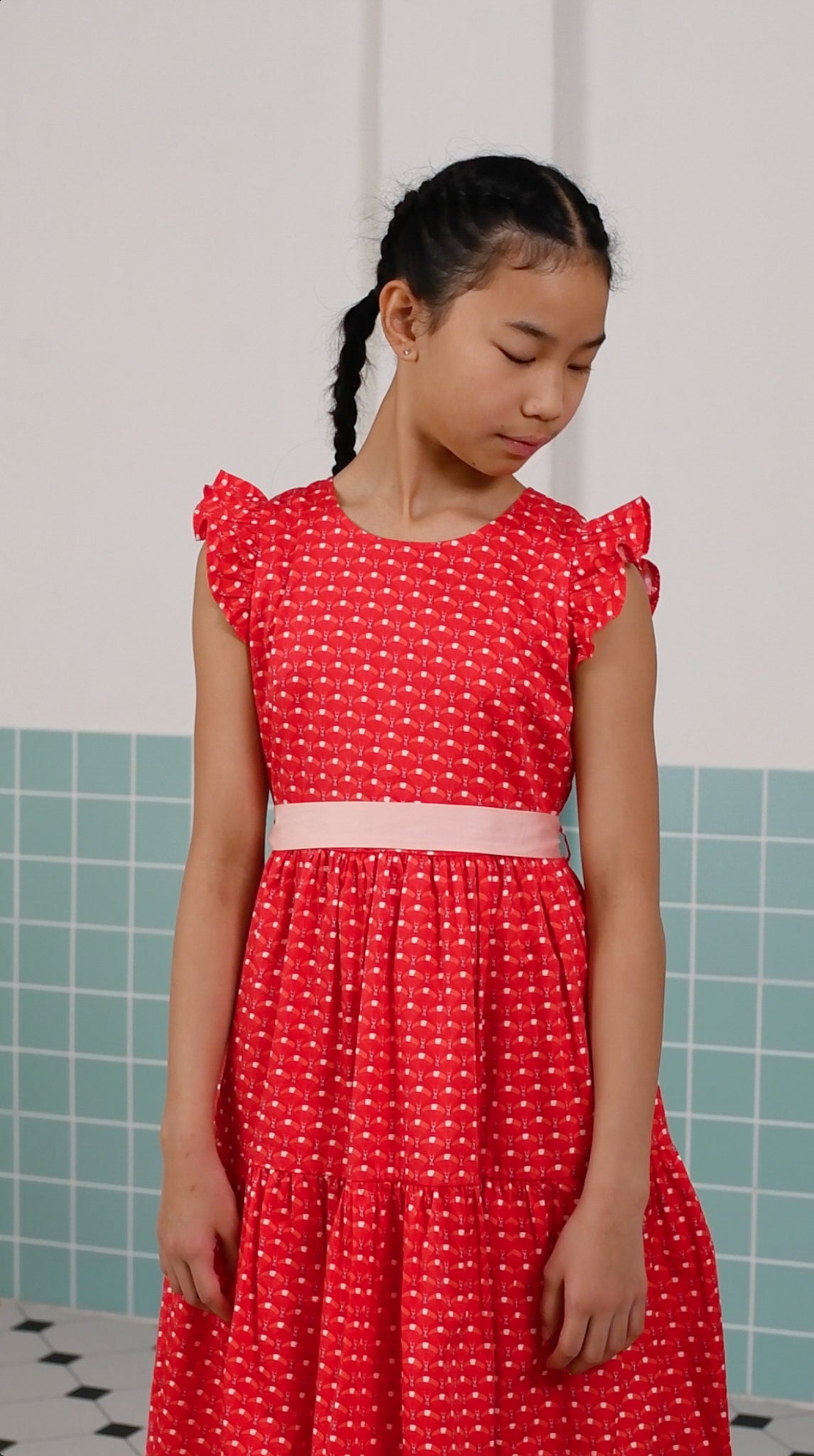 Blair Dress - Skyla Red