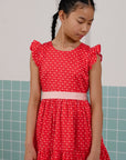 Blair Dress - Skyla Red