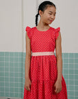 Blair Dress - Skyla Red