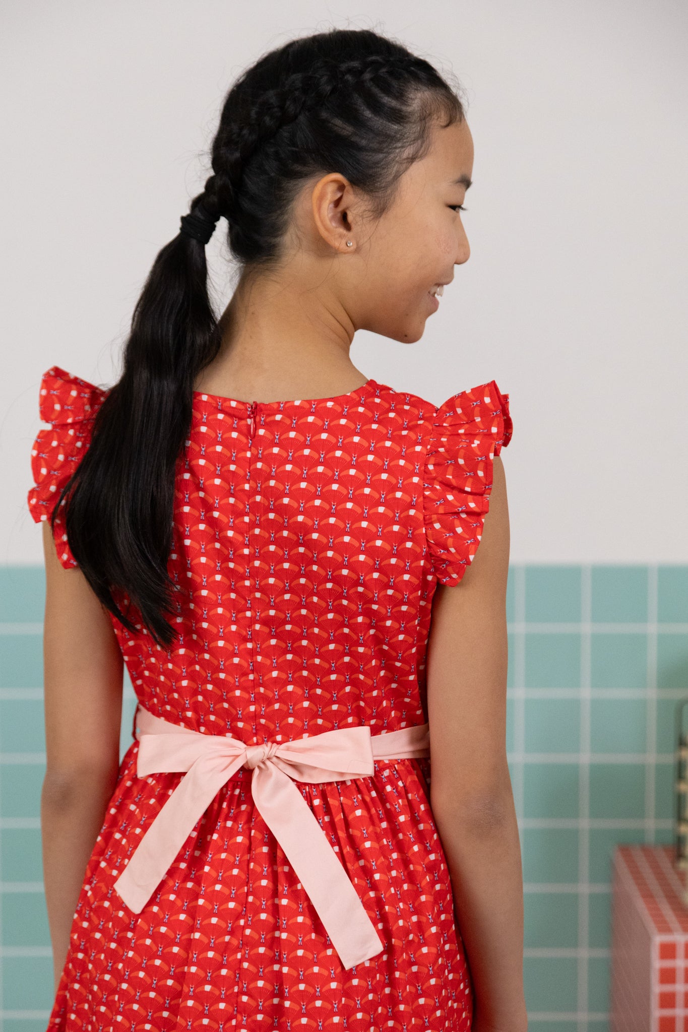 Blair Dress - Skyla Red