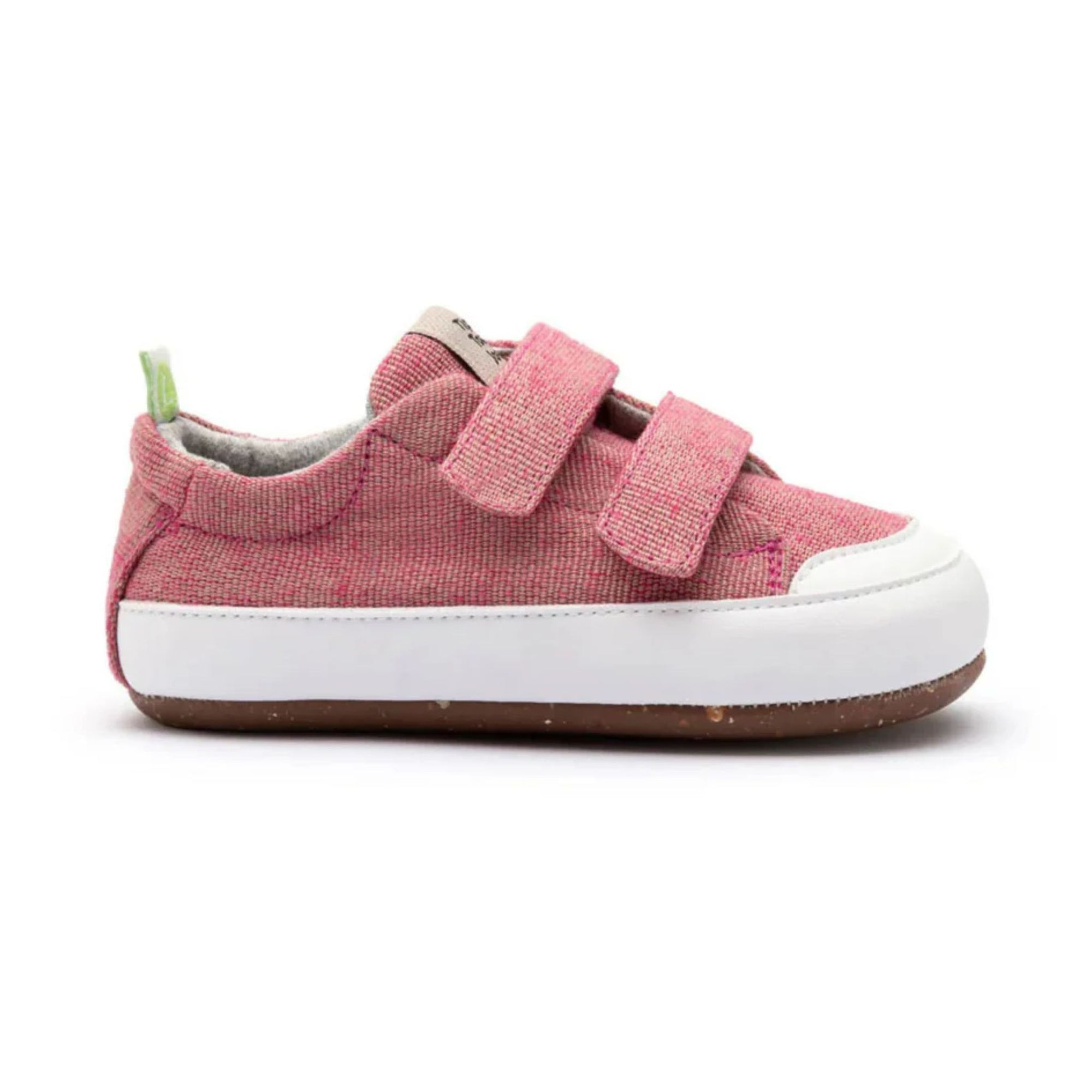 Tip Toey Joey Bossy Green Sneakers - Camelia Eco Canvas