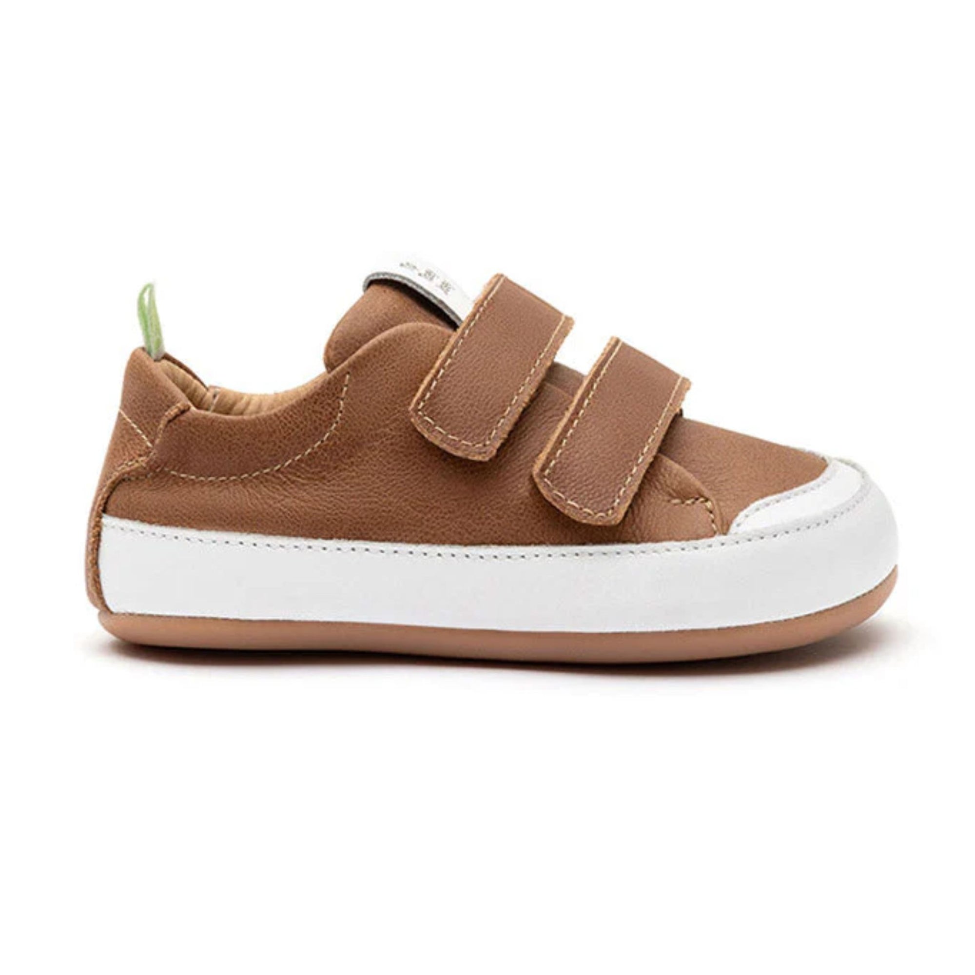 Tip Toey Joey Bossy Sneakers - Whisky / White