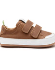 Tip Toey Joey Bossy Sneakers - Whisky / White