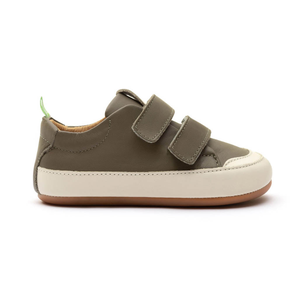 Tip Toey Joey Bossy Sneakers - Mineral Green / Tapioca