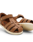 Bobux Caramel & Toffee Roam Sandals i-Walk