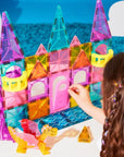 Magna-tiles Castle DLX + microMAGS 48 Piece Set | The Elly Store