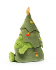 Jellycat Christmas Tree Ricky Rain Frog side