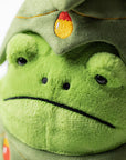 Jellycat Christmas Tree Ricky Rain Frog close up
