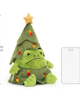 Jellycat Christmas Tree Ricky Rain Frog measurement