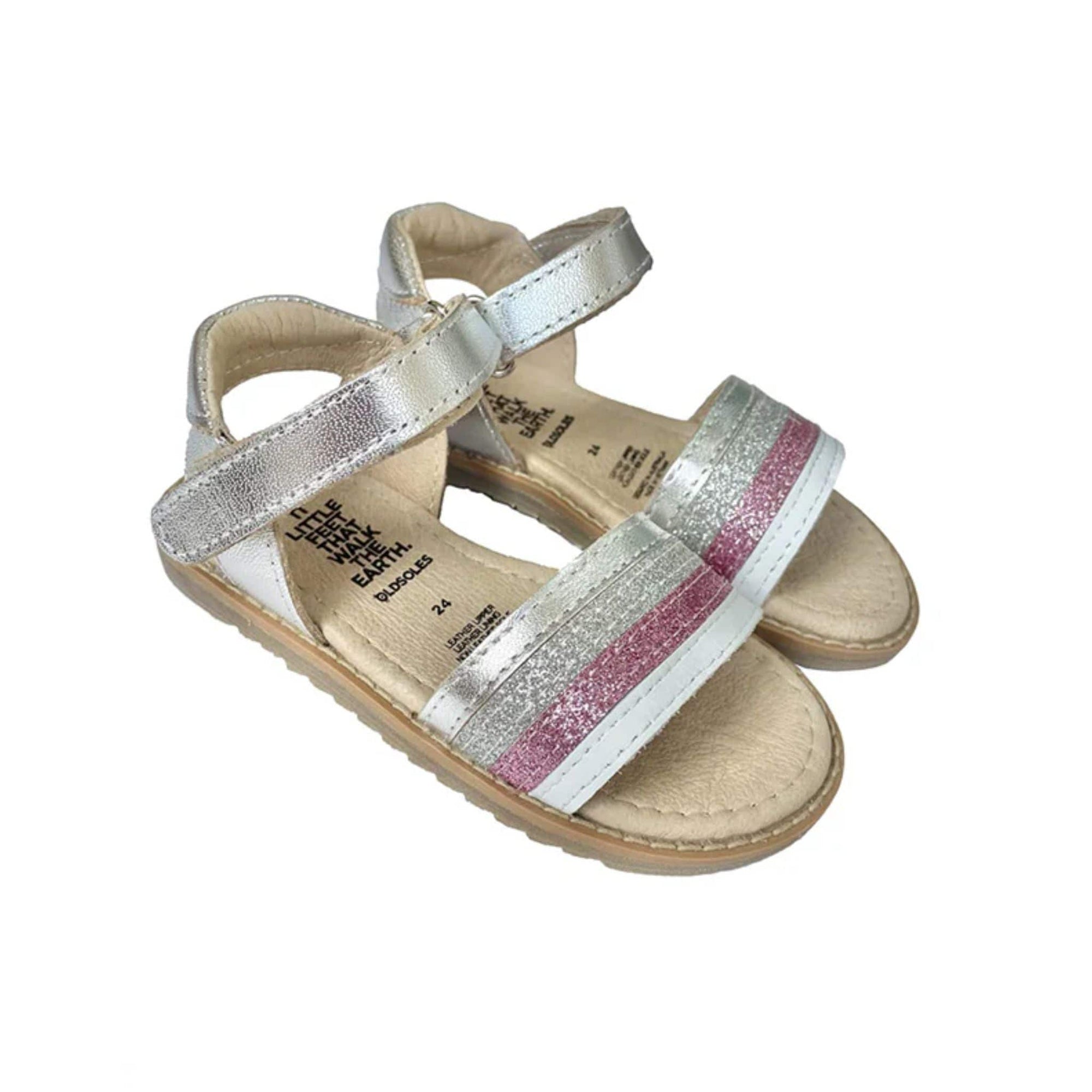Old Soles Colour Pot Sandals - Silver