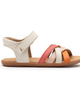 Tip Toey Joey Criss Cross - Tapioca / Tangerine / Coral Matte (Kids)