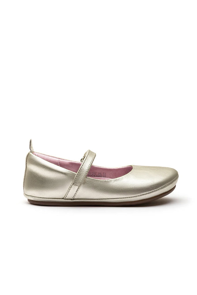 Marie Shoes - White Gold