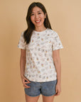 Ladies Tee - Sketch Mickey