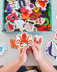 Curious Columbus - Magnetic Sea Creatures Letters