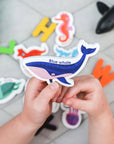 Curious Columbus - Magnetic Sea Creatures Letters