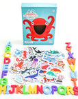 Curious Columbus - Magnetic Sea Creatures Letters