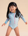 Play by elly Swimwear | Long-Sleeve Rash Suit - Float Buddies
